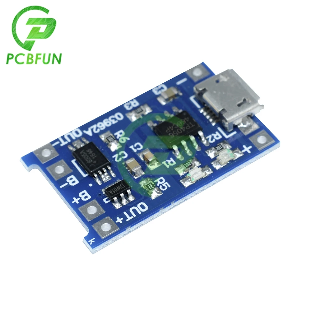TC4056A заменяет TP4056 5В 1A Micro USB 18650 литиевая батарея зарядная плата модуль зарядного