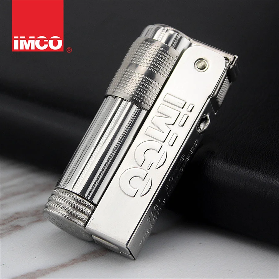 

IMCO Lighter 6700 Old Unusual Lighter Stainless Steel Original Oil Gasoline Cigarette Cigar Fire Creative Petrol Kerosene Light