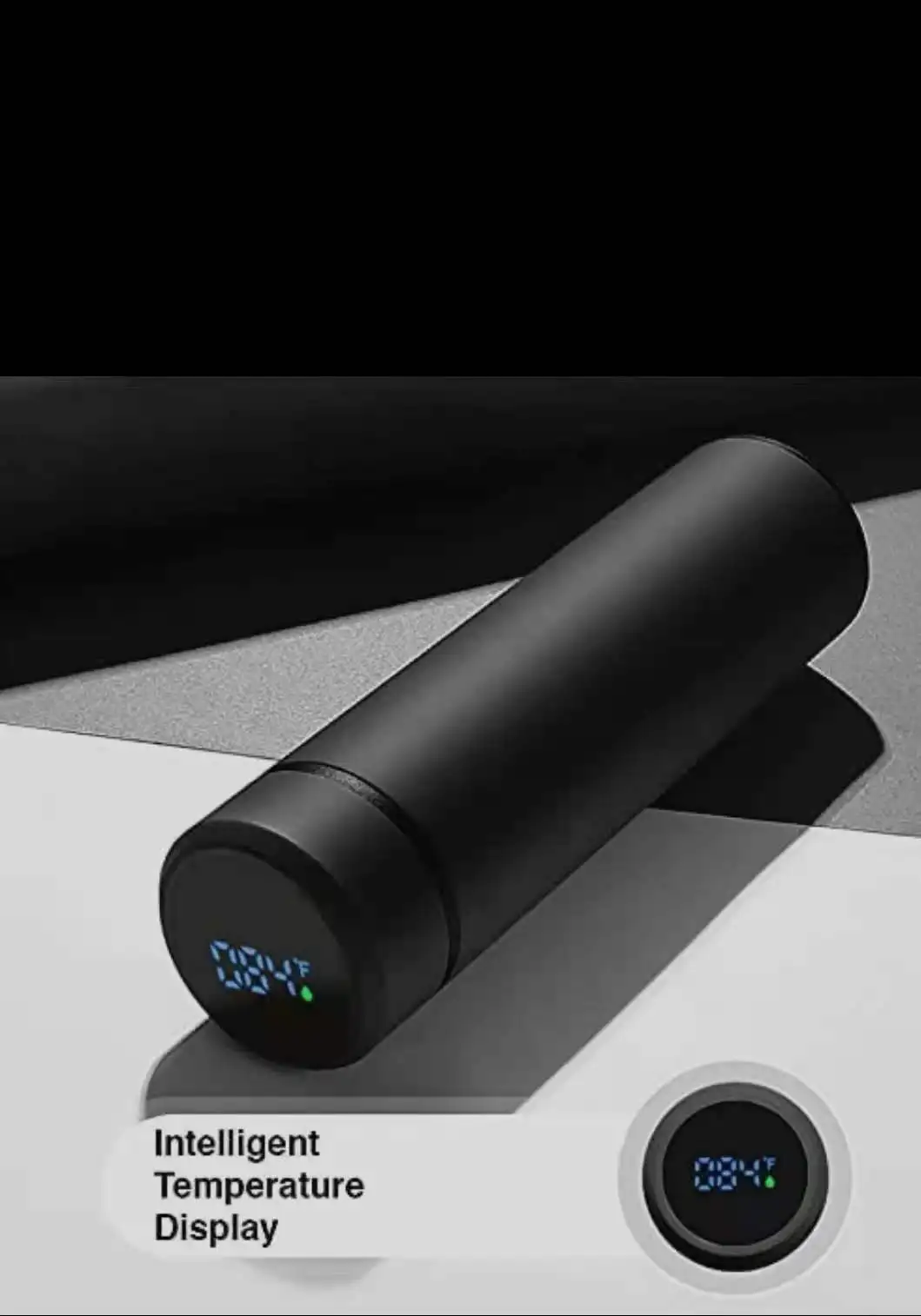 

420ml Smart Thermos Temperature Display Bounce Vacuum Flask Thermal Mug Coffee Tea Thermo Bottle Christmas Gift Water Bottle