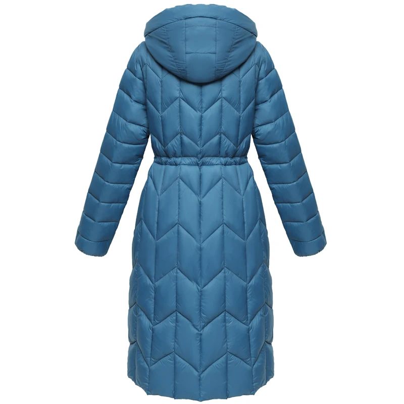 2022 New Winter Jacket Women Casual Thicken Warm Long Cotton Padded Coat Female Winter Parka High Quality Solid zipper Overcoat