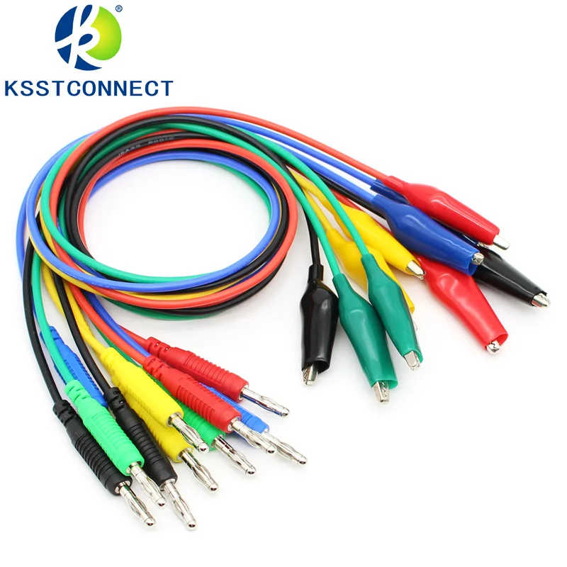 TL792 16AWG гибкий силиконовый 4 мм банановый штекер к испытательному выводу выхода