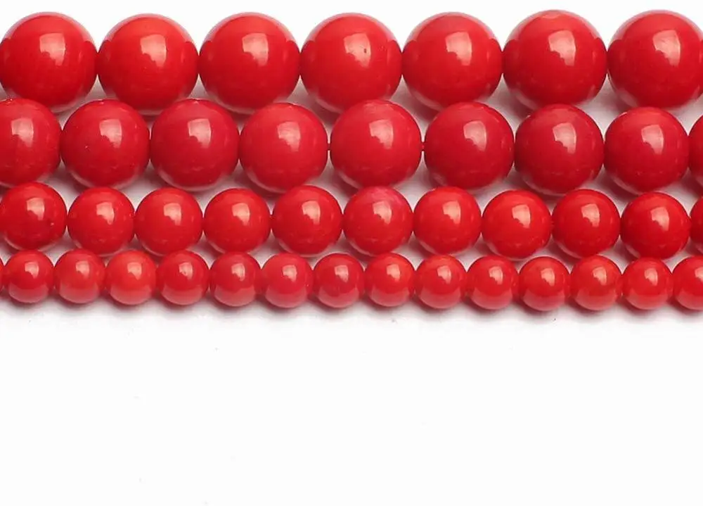 

Natural Stone Beads Red Rhodochrosite Round Loose Beads 10mm 15inches for Jewelry Making