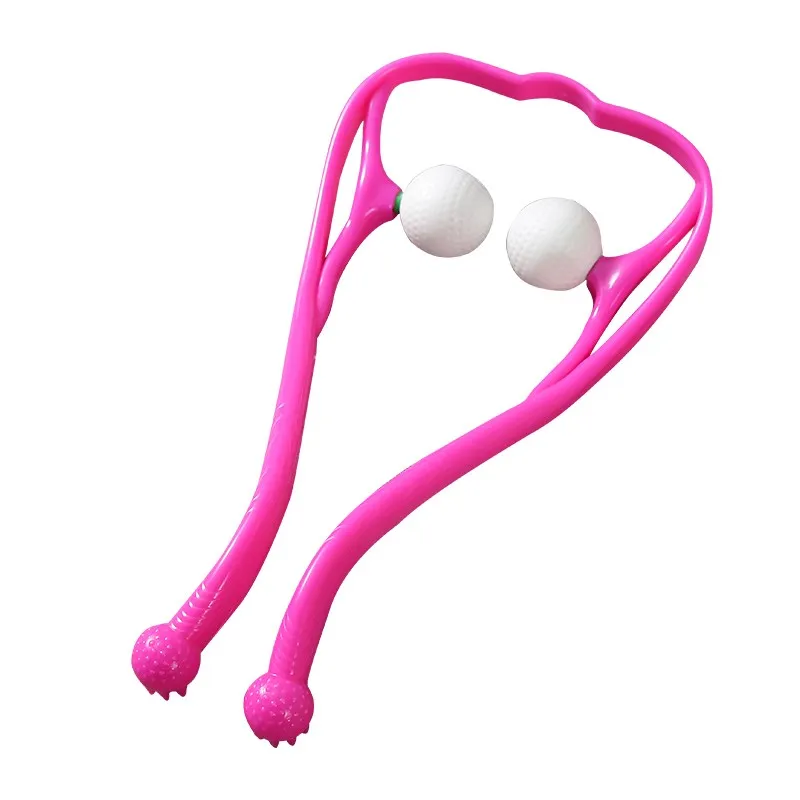 Инструмент для массажа шеи снятие давления ролик рук массаж плеч двойной