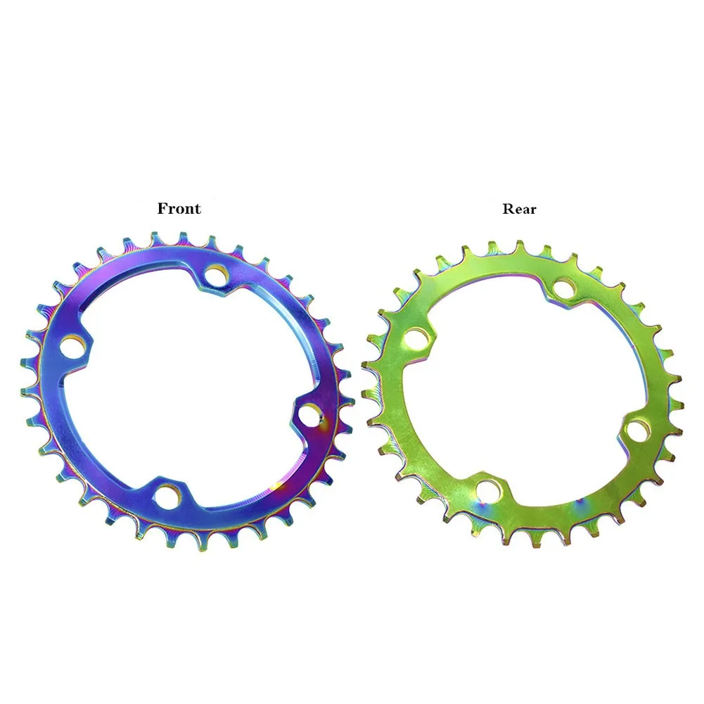 Велосипедная цепь 104 мм 32/34/36/38T велосипедная узкая широкая практичная | Спорт и