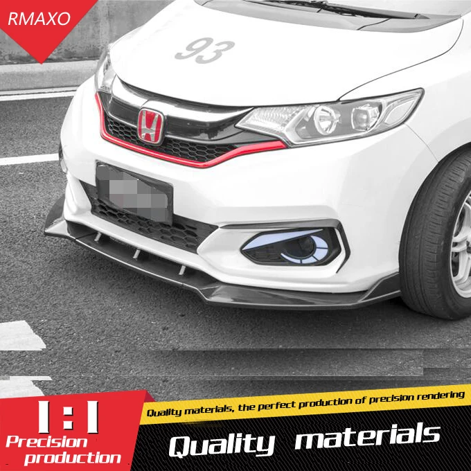 Для Honda FIT JAZZ комплект спойлера 2018-2019 для ABS задняя губа задний спойлер передний