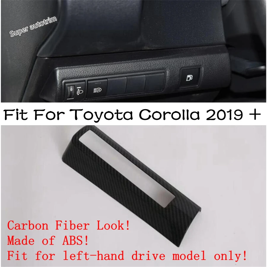 Налобный фонарь кнопка переключателя лампы Накладка для Toyota Corolla 2019 2020 2021 матовое