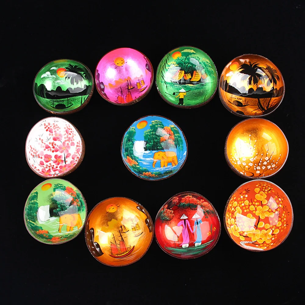 Разноцветные оригинальные фотообои натуральная чаша ручной работы конфеты Sald