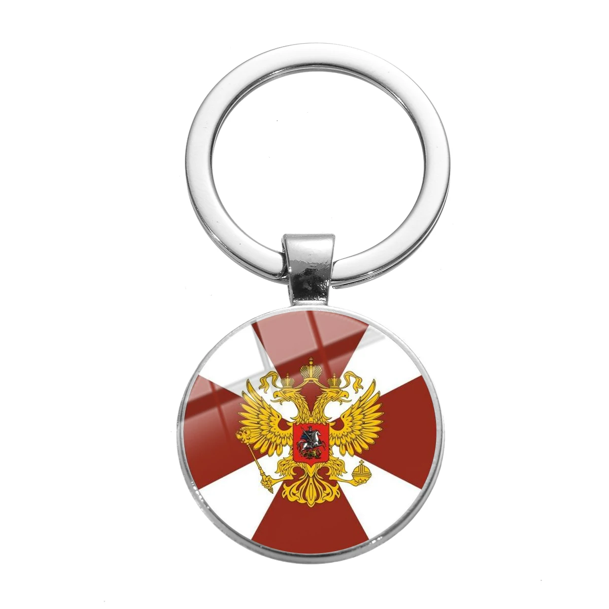 Style 27 SONGDA высокое качество СССР CCCP советский брелок серповидный молоток Россия эмблема коммунизма знак стеклянный камень металлический кулон брелок держатель - Цвет: Style 27