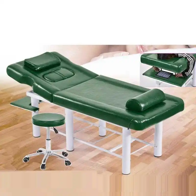 

Camilla Plegable Cadeira Massagem De Pliante Beauty Massagetafel Salon Tafel Cama Para masaje Table Chair Folding Massage Bed