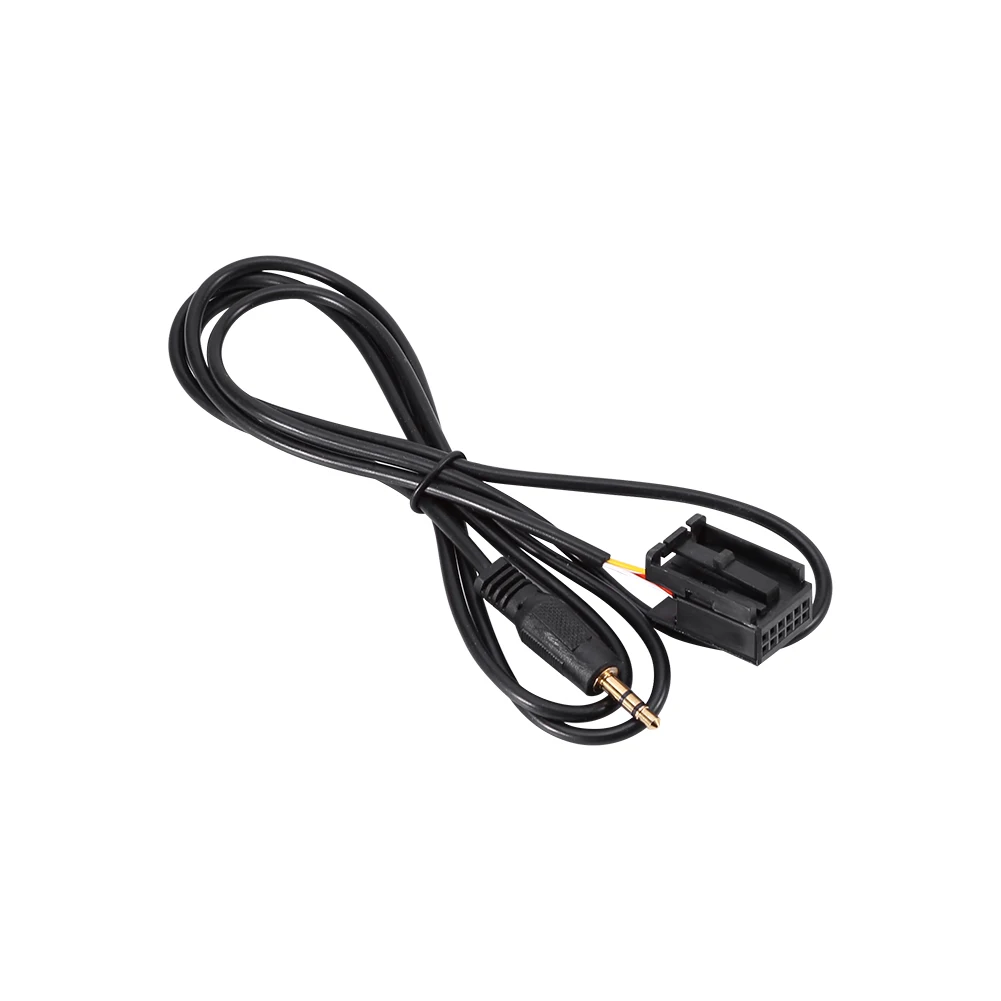Простая установка автомобильный AUX аудио кабель автомобильные стереокабели