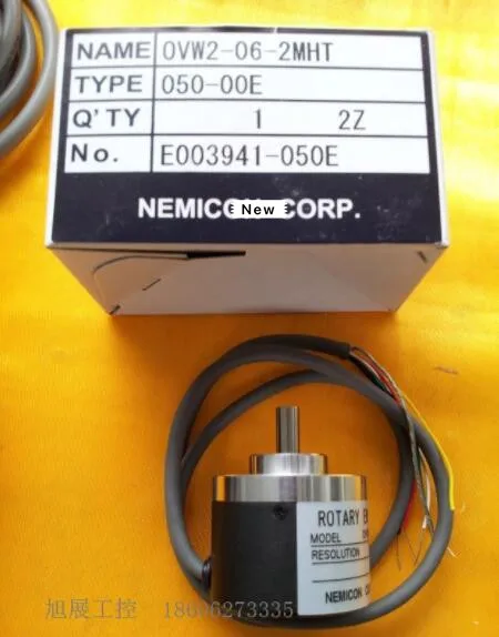 Новый оригинальный инкрементный фотоэлектрический энкодер импульсный OVW2 06