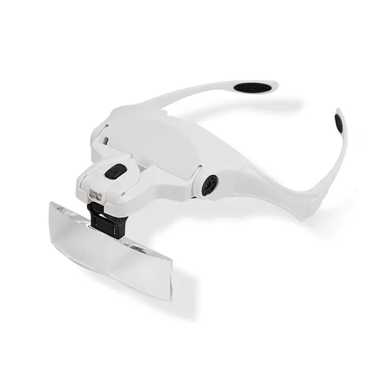 Увеличительные очки с светодиодный емой подсветкой для ремонта