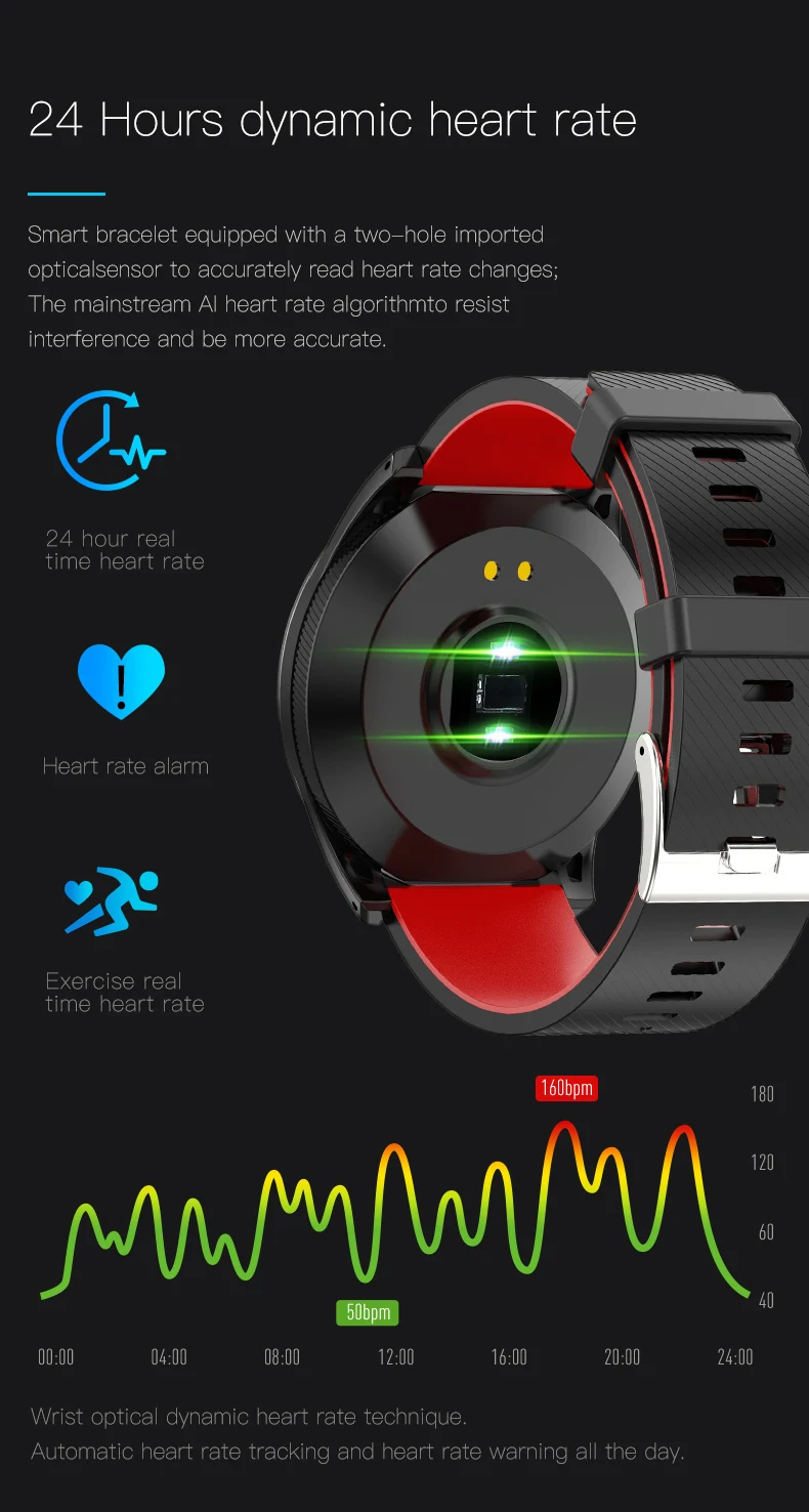 W4 Smartwatch IP67 водонепроницаемые носимые устройства Bluetooth Шагомер монитор сердечного ритма цветной дисплей Смарт-часы для Android/IOS
