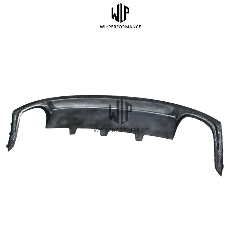 A5 S5 стиль высокое качество углеродное волокно задняя губа диффузор 4 двери