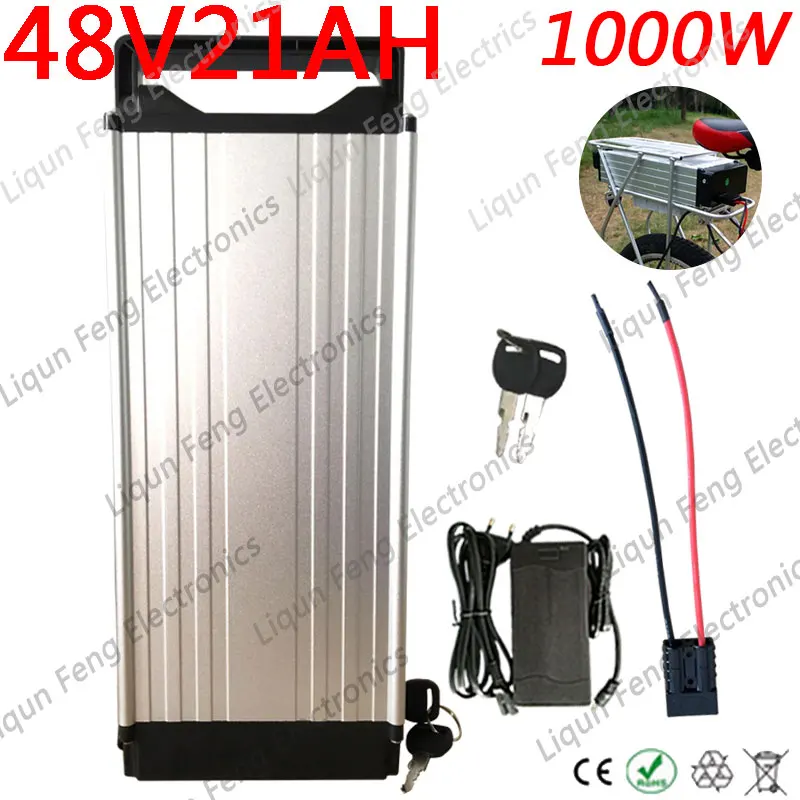 Аккумулятор для электровелосипеда высокой мощности 1000 Вт 48 В 20 Ач литий-ионная