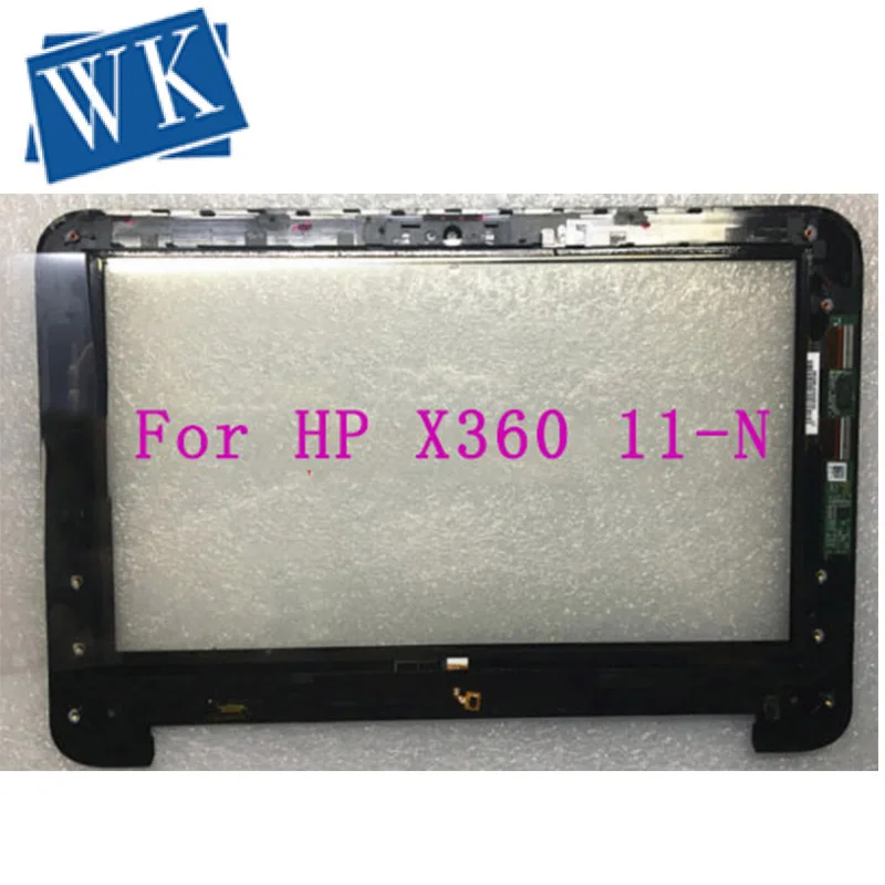 

Сменный сенсорный экран с рамкой для hp 11-N, стекло с цифровым преобразователем для ноутбука HP Pavilion 11 X360 11-N010dx 11-N010dx
