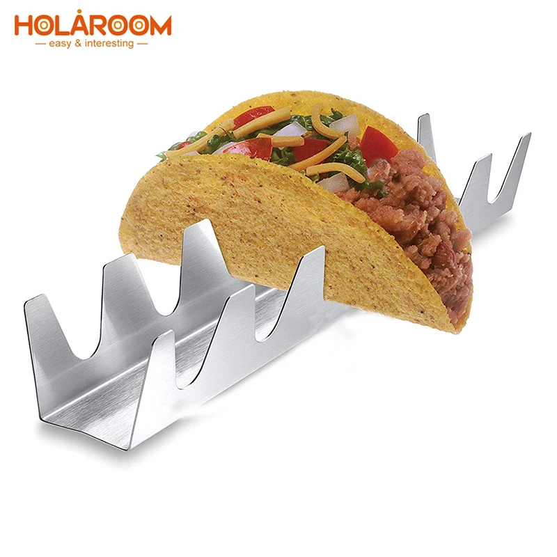 Holaroom волнообразный стойка для блинов Taco подставка держатель Еда Дисплей
