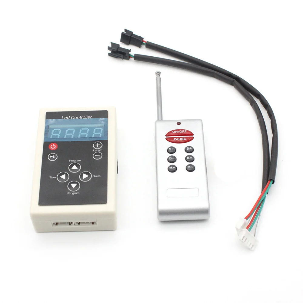 12V мечта Цвет светодиодный Управление 133 изменения RGB Светодиодный РЧ пульт