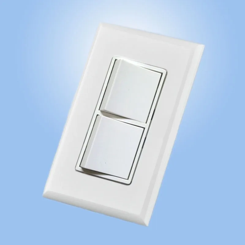 Переключатель в декоративном стиле однополюсный/однополюсный комбинированный