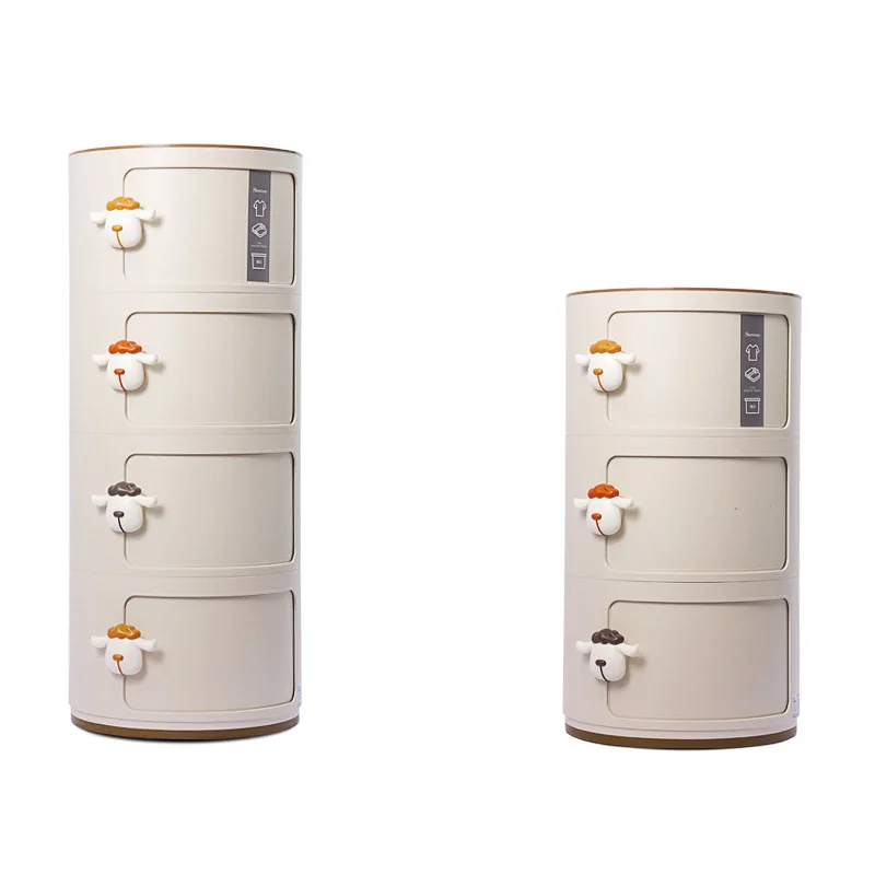 тумба прикроватная Скандинавский сетчатый красный прикроватный столик