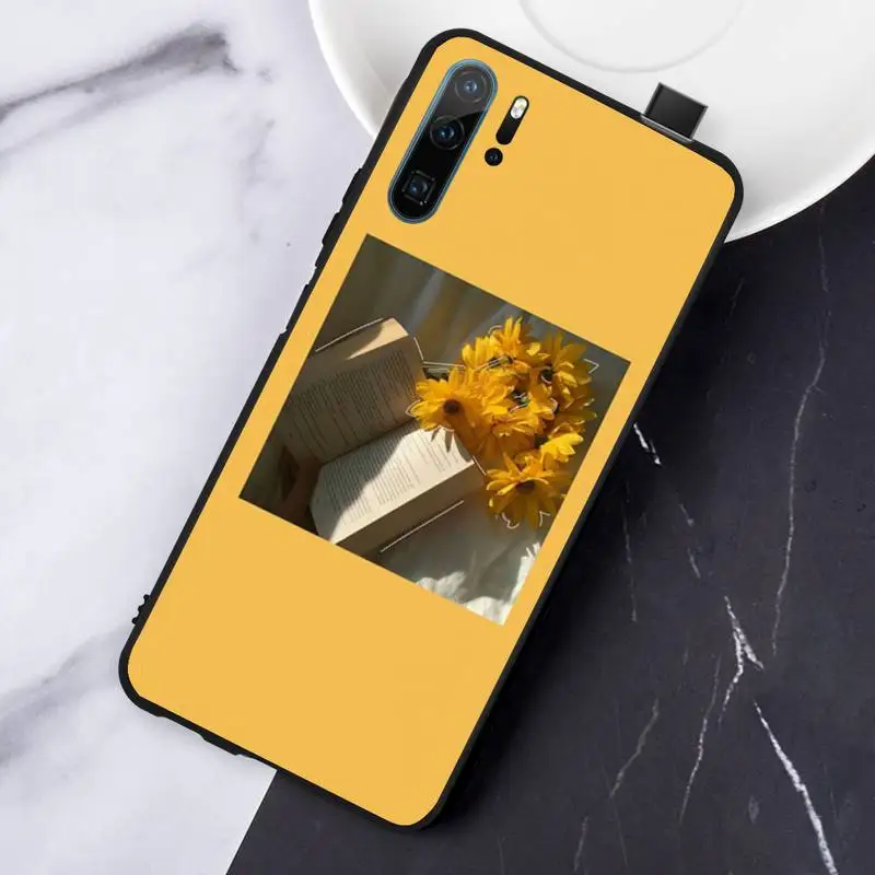 

Aesthetic flower painting shell Phone Case For Huawei honor Mate P 10 20 30 40 Pro 10i 9 10 20 8 x Lite