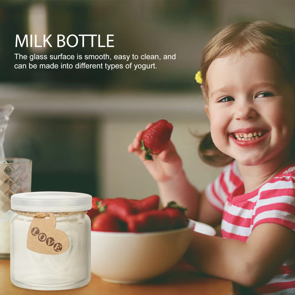 

6 Sets Double Heart Storage Bottles Drinking Bottles with Lid