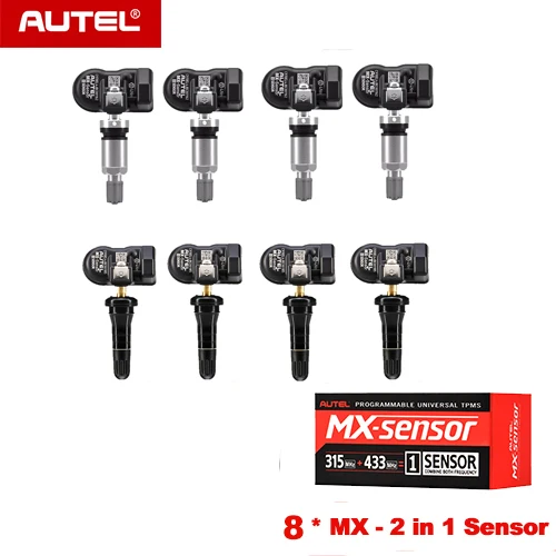 Autel MaxiTPMS TS508K новейший инструмент TPMS Relearn с 4 датчиками 315 МГц/433 МГц Обновленная
