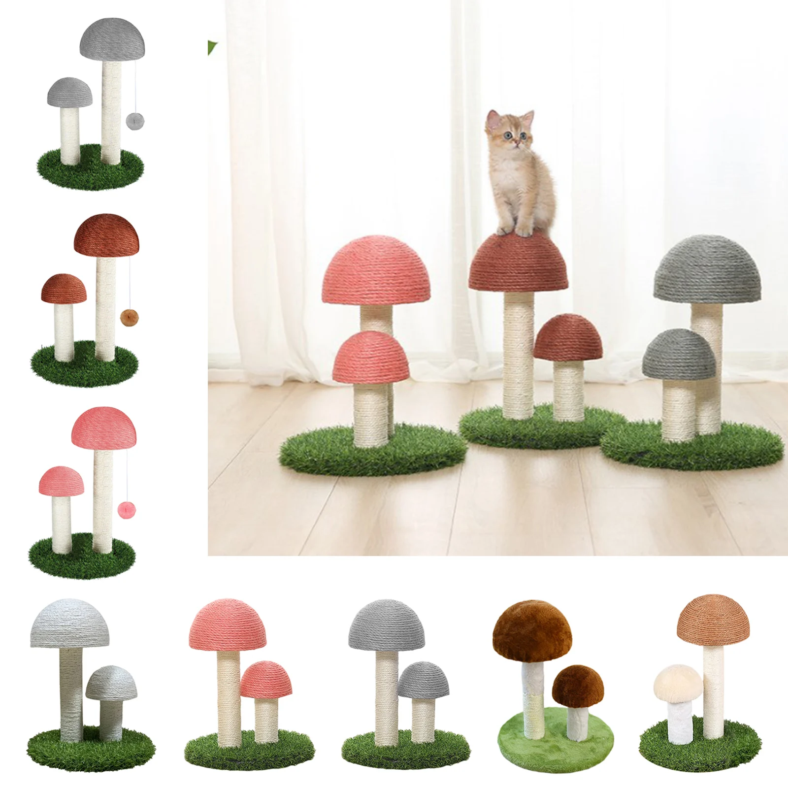 

Когтеточка для кошек, гриб, Когтеточка, Интерактивная игрушка