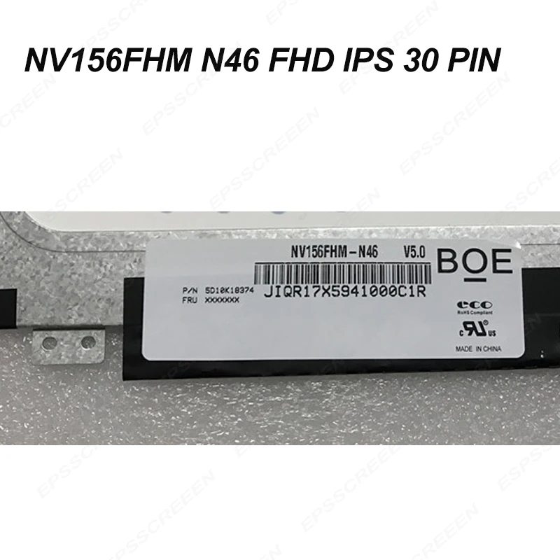 

for Lenovo y50-70 NP800G5M fordell 7567 for asus FX553VD fx60v NV156FHM-N46 PANEL B156HAN04.1/06.1 LP156WF6 SPM2 LAPTOP SCREEN