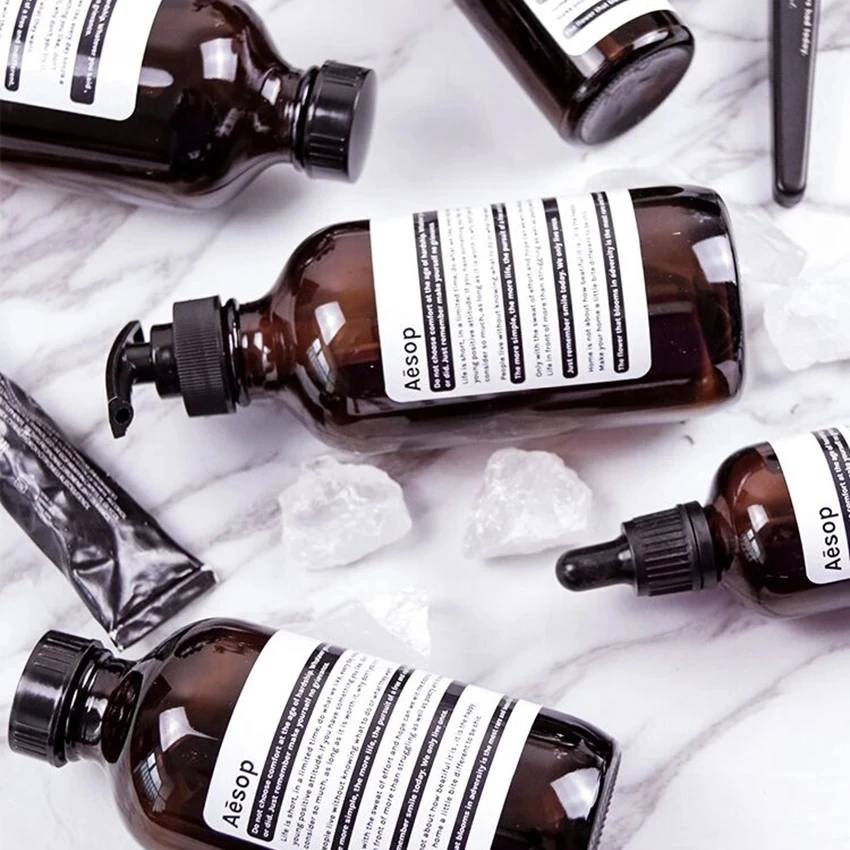 

Kitchen Liquid Soap Dispenser Glass Shampoo Container Bottle Hair Press Conditioner Shower Gel Dispenser Bathroom Accessories