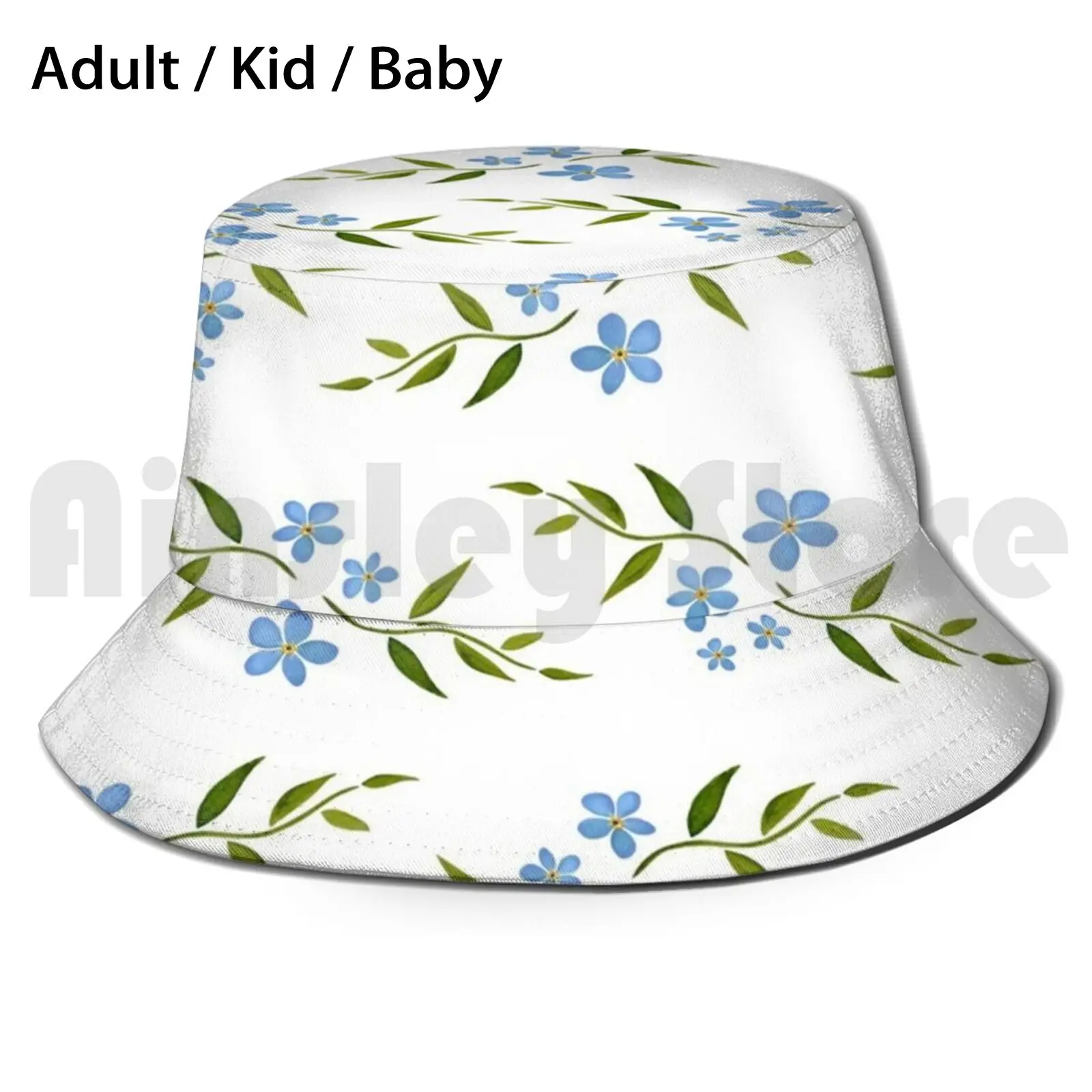 

4 / 4. Голубая версия солнцезащитной шляпы с УФ-защитой