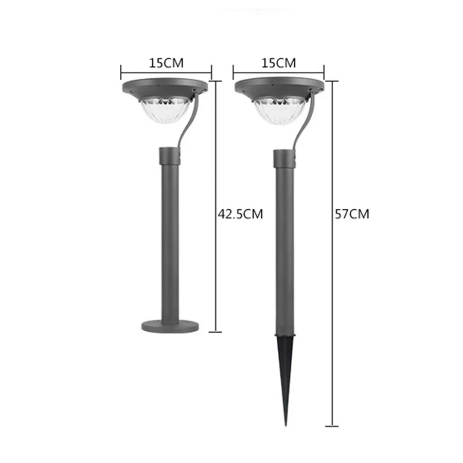 Светодиодный солнечный садовый светильник s Открытый водонепроницаемый для