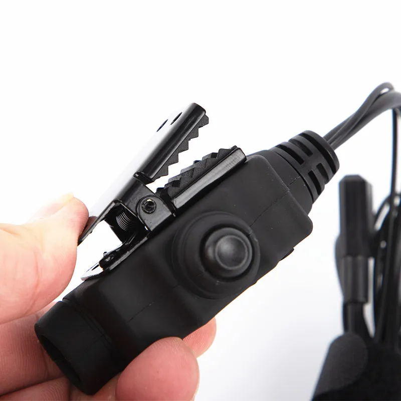 Z-Tac upgraded U94 with finger launch button PTT switch Z115 for Kenwood Baofeng UV-82 TYT Midland Two Way Radio