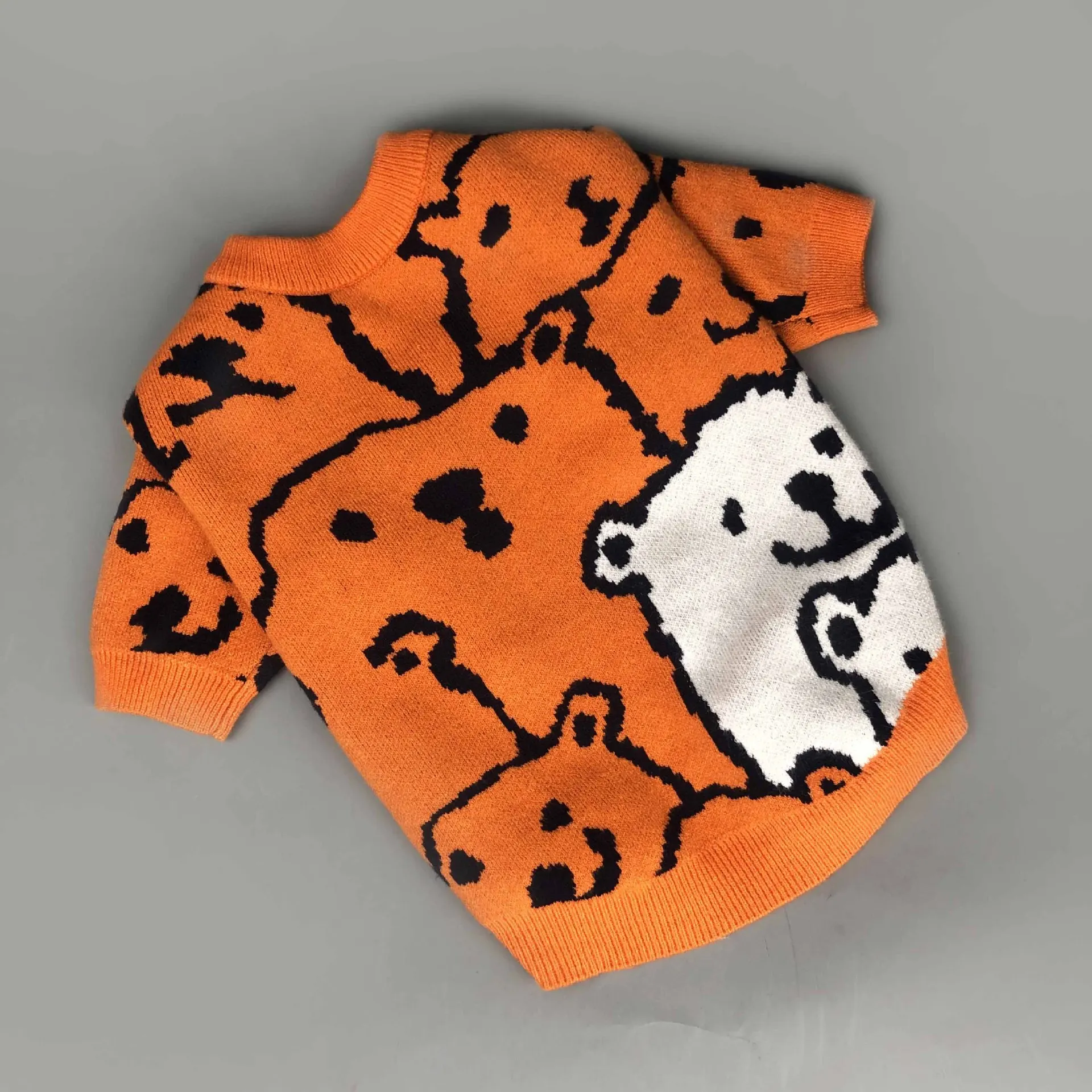 Восхитительный Шнауцер свитер со щенком теплая одежда для собак милые Джемперы