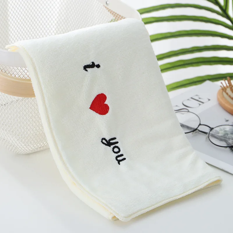 

High density coral plush towel microfiber beauty towel face towel bath towel