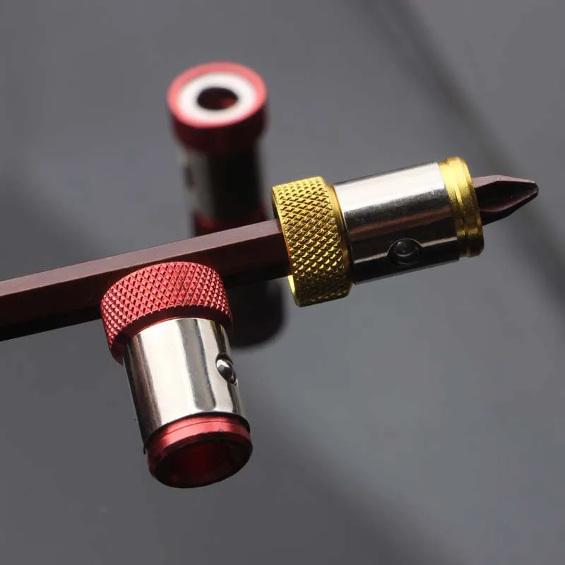 

2020 New Magnetic Ring 1/4" 6.35mm Metal Strong Magnetizer Screw Electric Phillips Screwdriver Bits