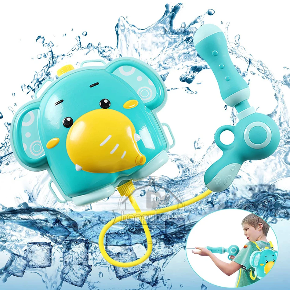 

Water Guns Toys For Children Beach Games Toys Water Gun Backpack for Kids Summer Outdoor Pool Games Beach Sports Bath Play Toys