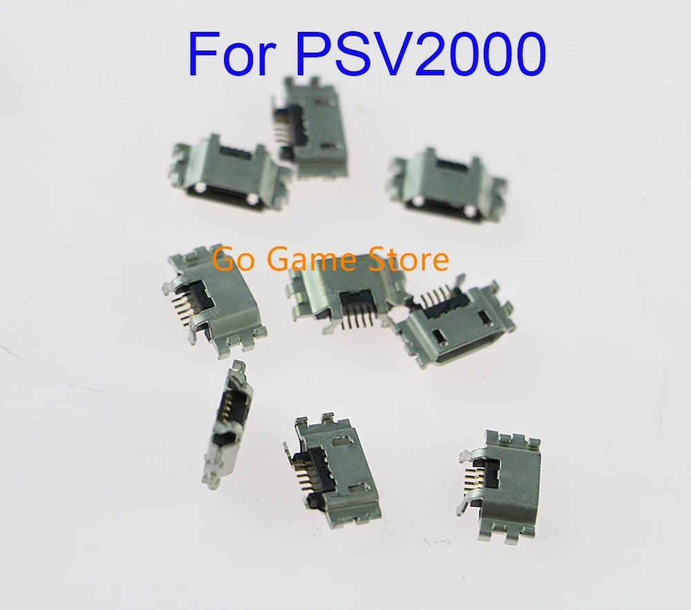 200 шт./лот для PS Vita PSV 2000 розетка зарядного устройства PSvita Psv2000 USB разъем зарядки