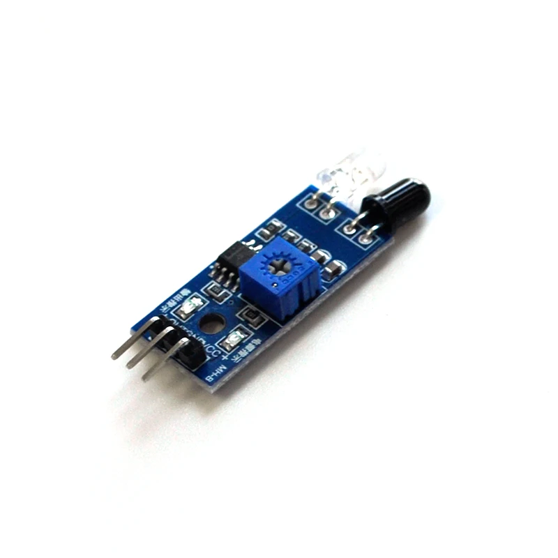 Intelligent Car Robot Diffuse Reflection Obstacle Avoidance Sensor Module Infrared Tube Photoelectric Switch 1pcs |