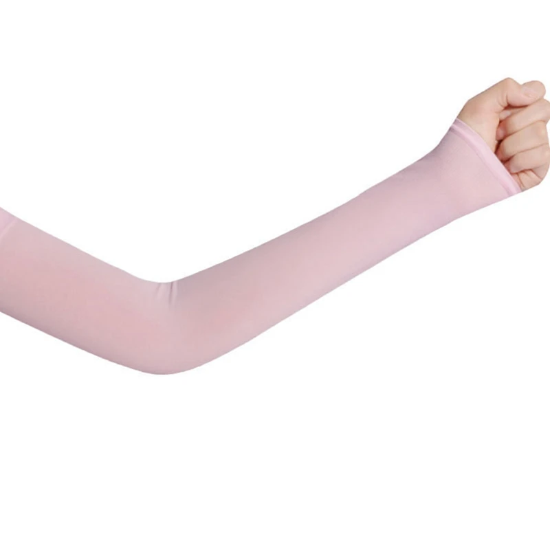 

1 Pair Unisex Cooling Arm Sleeves Cover Cycling Running UV Sun Protection Outdoor Men Women Nylon Cool Arm Sleeves