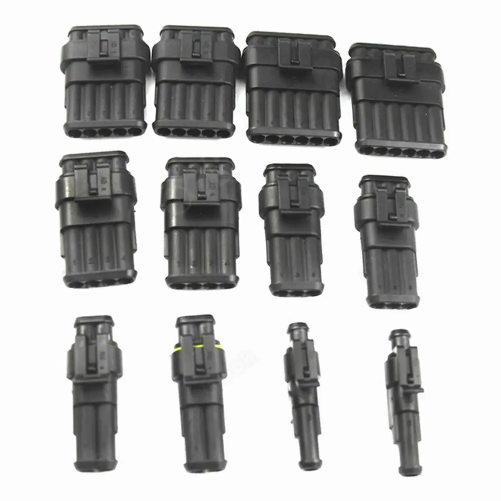 240 шт. проводка сиденья автомобиля водонепроницаемый соединитель мужской