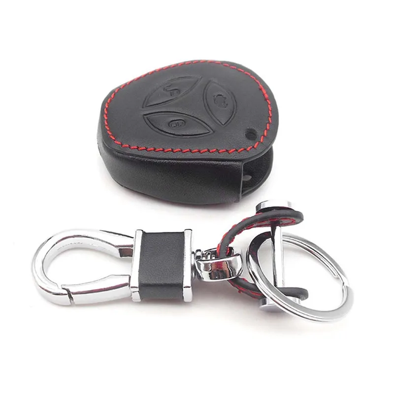 Кожаный чехол для автомобильных ключей клавиатуры LADA Sport Sedan Priora Kalina Granta Vesta X Ray