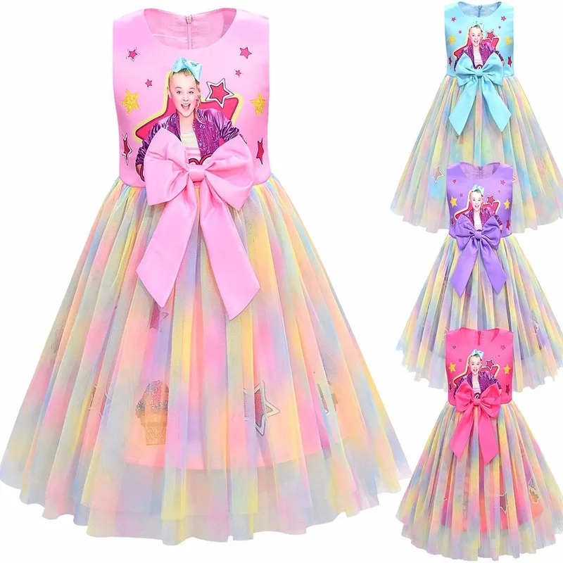 Детское бальное платье JoJo Siwa для девочек Платье-пачка с единорогом Модные