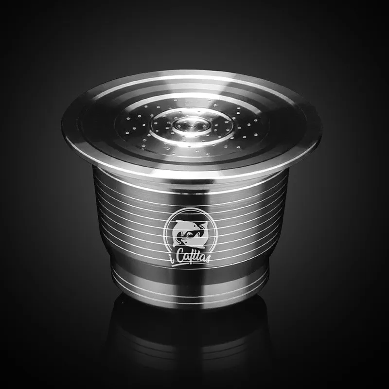 Многоразовая капсула для кофе Pro Silver из нержавеющей стали кофемашины Nespresso