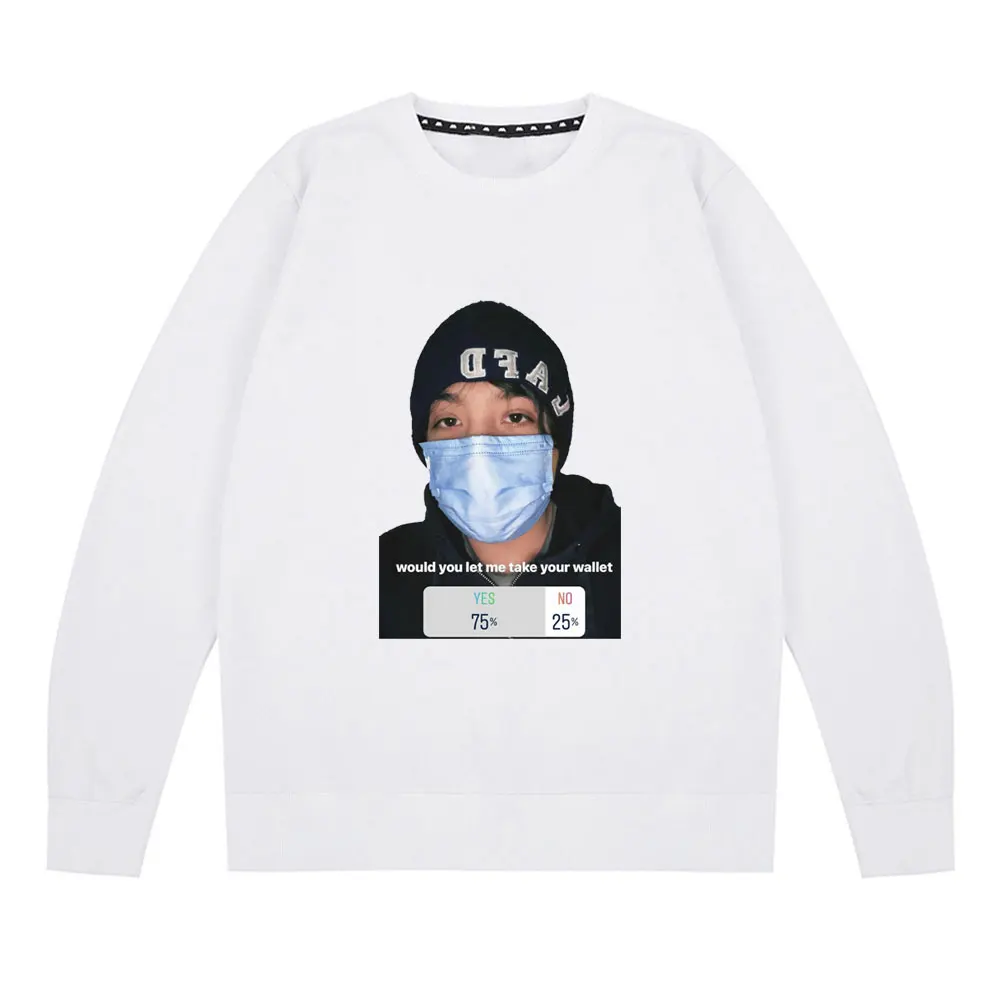 

Quackity My Beloved Sweatshirt Male Hip Hop Punk Pullover Women Streetwear Man Fashion Harajuku Tops Man Sweatshirt Men Clothes