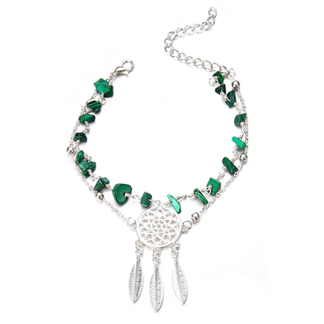 Браслет на лодыжку Женский богемный ювелирный браслет цепочке ножные браслеты с