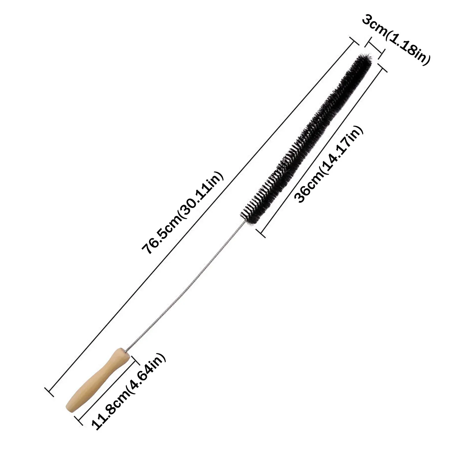 

Refrigerator Condenser Coll Cleaning Brush Clothes Dryer Lint Vent Trap Cleaner Brush Foldable Washing Machine Home Brush#p30