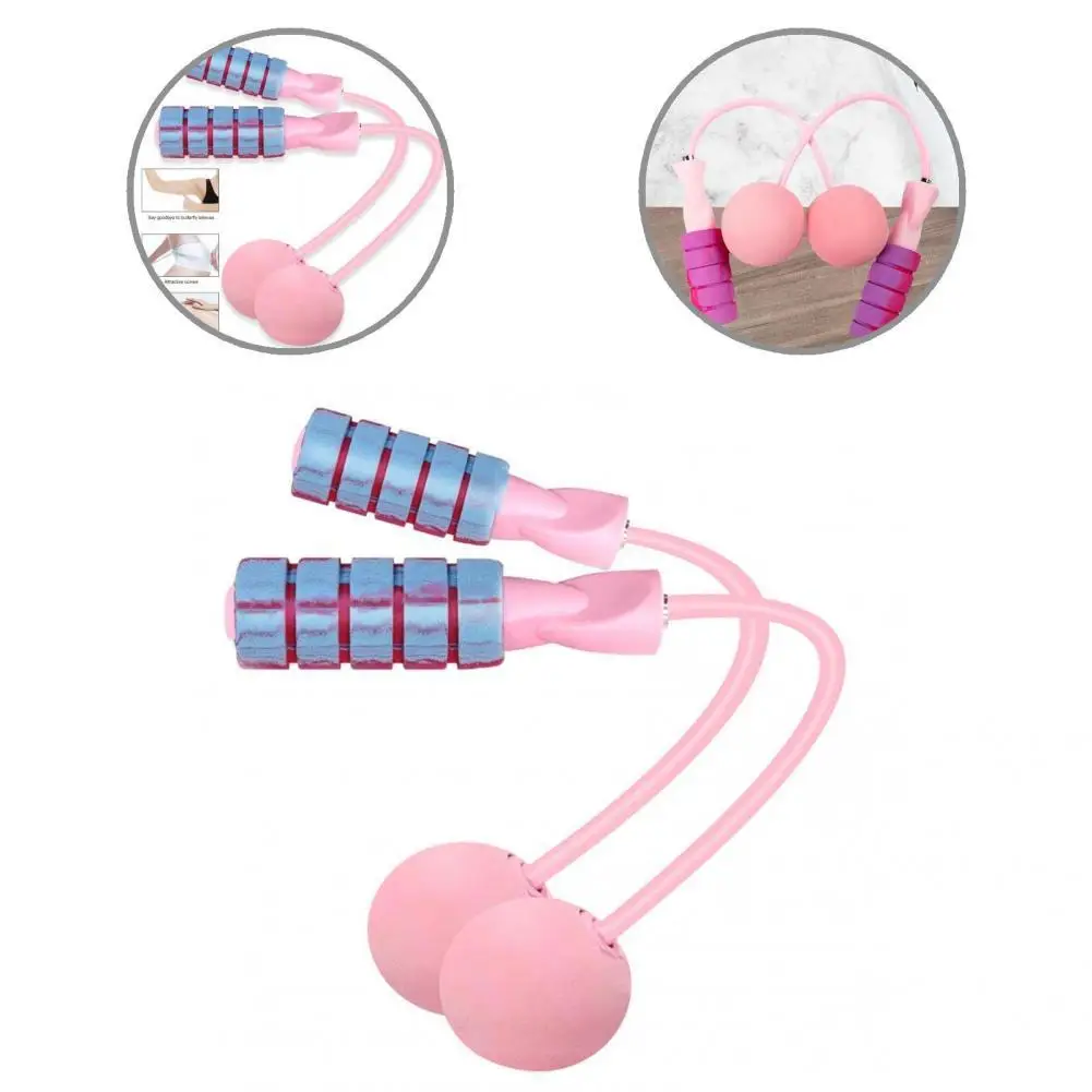 

PVC 1Pair Great Women Cordless Jump Ropes Long Lasting Jump Ropes Easily Store for Bedroom