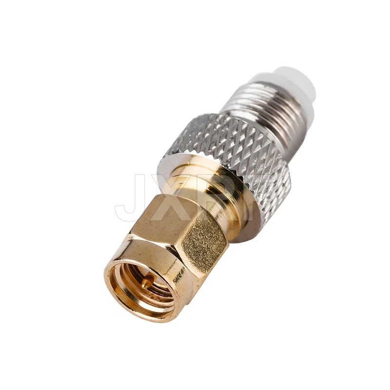 JXRF разъем SMA штекер к FME гнездовой прямой РЧ коаксиального адаптера |