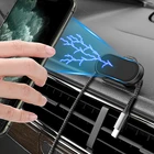 Магнитный автомобильный держатель для телефона, Магнитная подставка для телефона на приборной панели для iPhone Max, Xiaomi, магнитный держатель из цинкового сплава для GPS